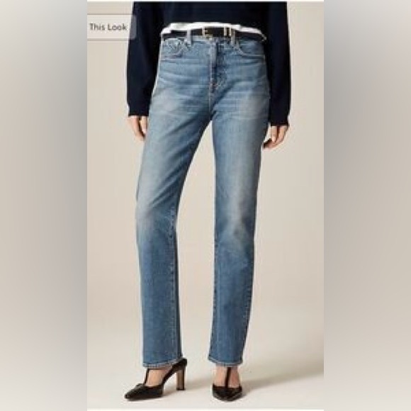 J. Crew Denim - J.Crew Nipped straight jean